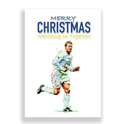 Leeds United Christmas Card | David Batty