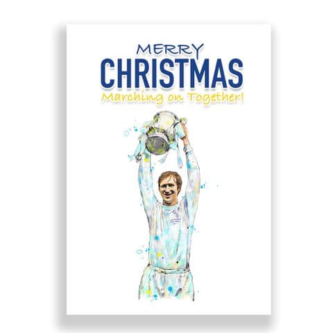 Leeds United Christmas Card | Jack Charlton