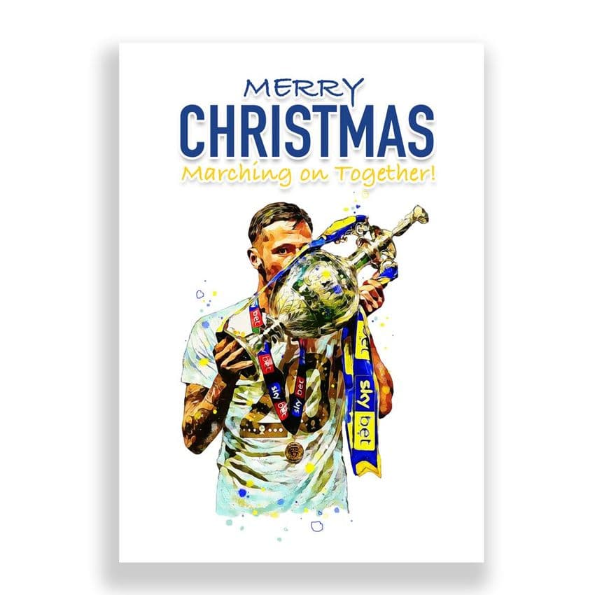 Leeds United Christmas Card | Liam Cooper