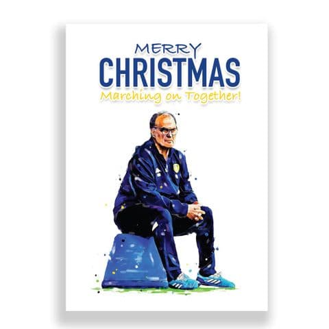 Leeds United Christmas Card | Marcelo Bielsa (1)