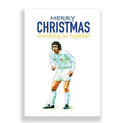 Leeds United Christmas Card | Norman Hunter
