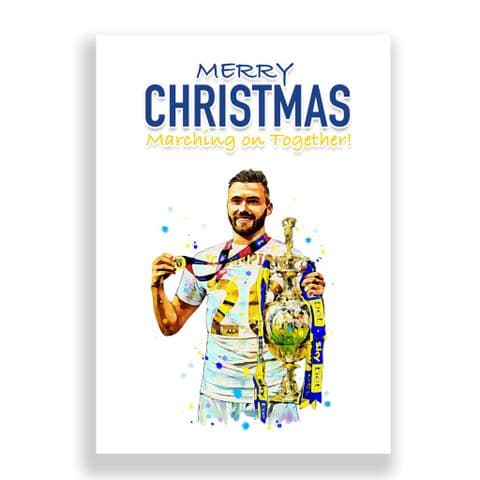 Leeds United Christmas Card | Stuart Dallas