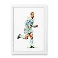 Leeds United | David Batty Art Print