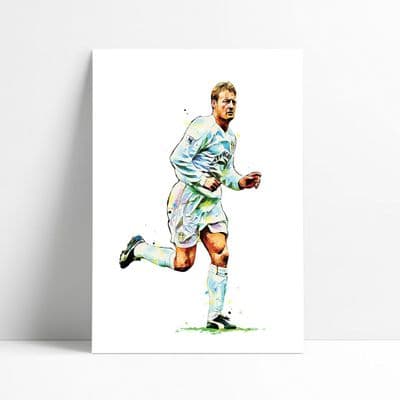 Leeds United | David Batty Art Print