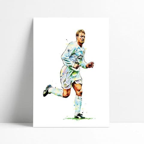 Leeds United | David Batty Art Print