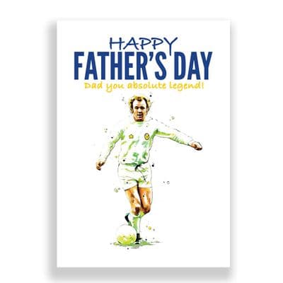 Leeds United Father's Day Card | Billy Bremner