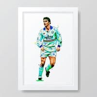 Leeds United | Gary Speed Art Print