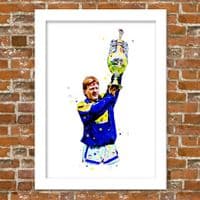 LEEDS UNITED - GORDON STRACHAN