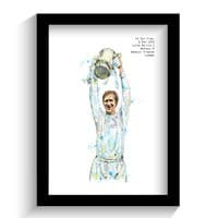 Leeds United | Jack Charlton Art Print