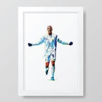 Leeds United | Jermaine Beckford Art Print