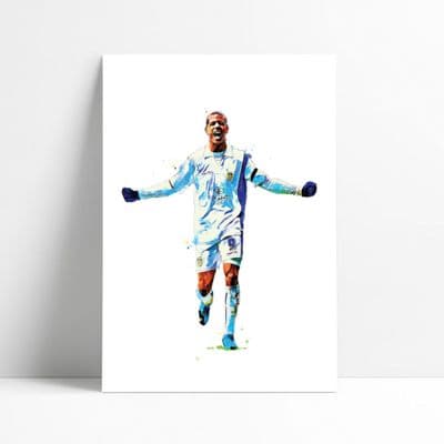Leeds United | Jermaine Beckford Art Print