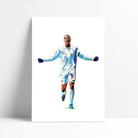 Leeds United | Jermaine Beckford Art Print