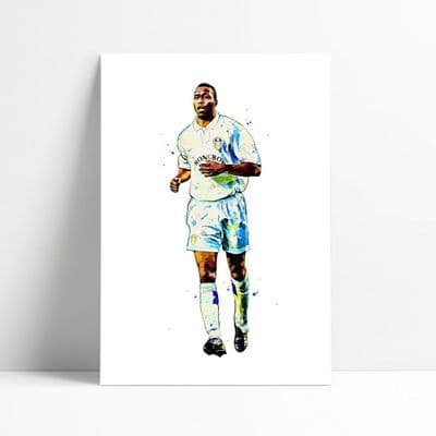 Leeds United | Lucas Radebe Art Print