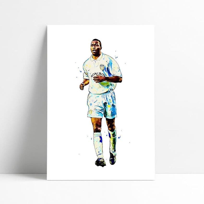 Leeds United | Lucas Radebe Art Print