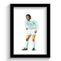 Leeds United | Norman Hunter Art Print