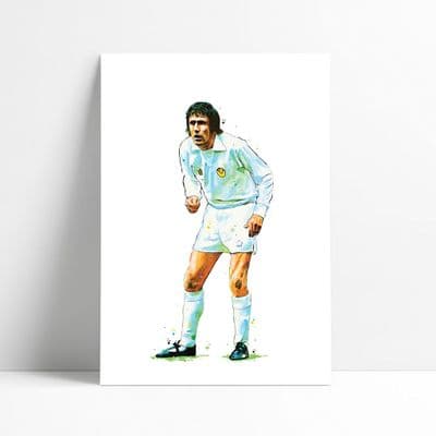 Leeds United | Norman Hunter Art Print