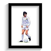 Leeds United | Peter Lorimer Art Print