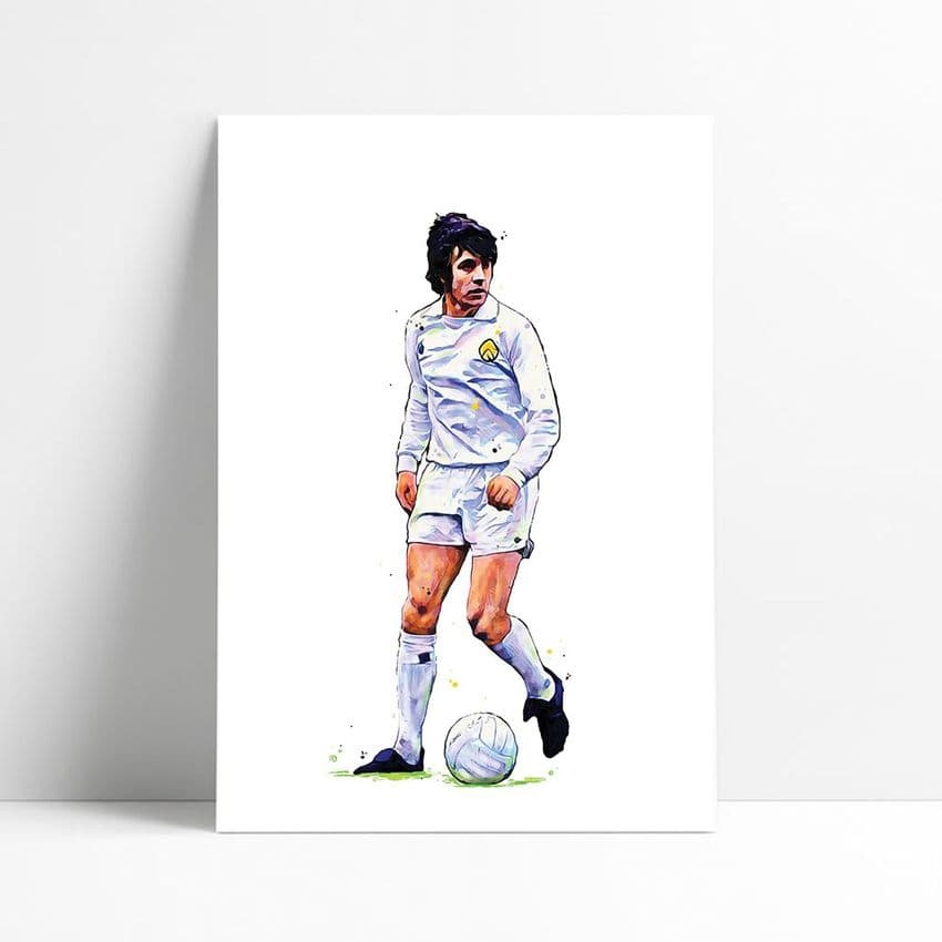 Leeds United | Peter Lorimer Art Print