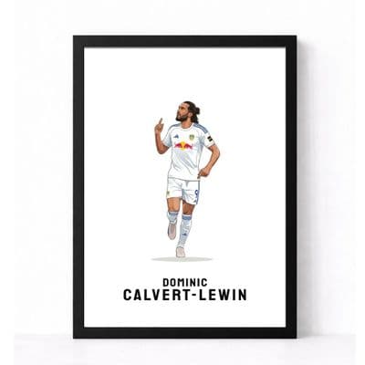 Leeds United Print | Dominic Calvert-Lewin