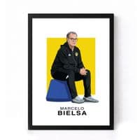 Leeds United Print | Marcelo Bielsa