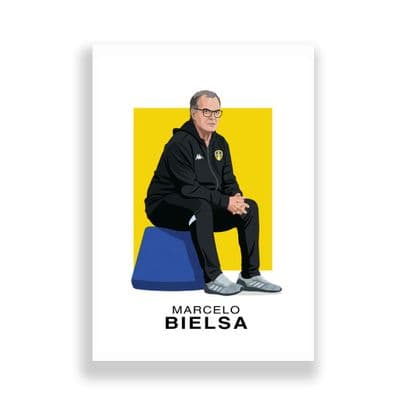 Leeds United Print | Marcelo Bielsa