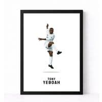 Leeds United Print | Tony Yeboah