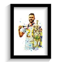 Leeds United | Stuart Dallas Art Print (1)