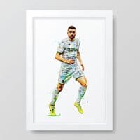 Leeds United | Stuart Dallas Art Print