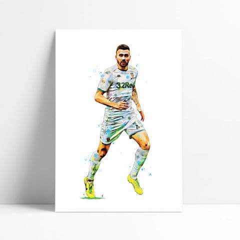 Leeds United | Stuart Dallas Art Print