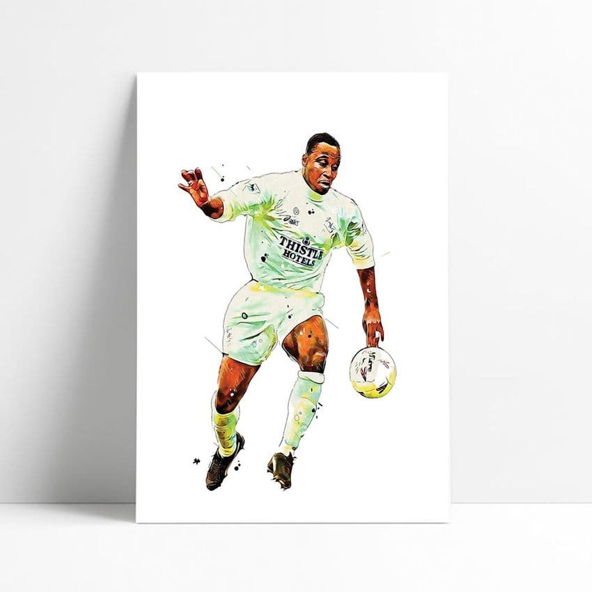Leeds United | Terry Yeboah Art Print