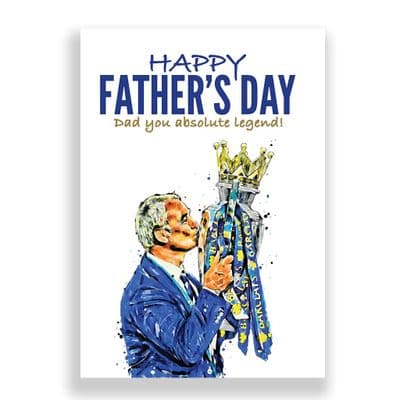 Leicester City Father's Day Card | Claudio Ranieri