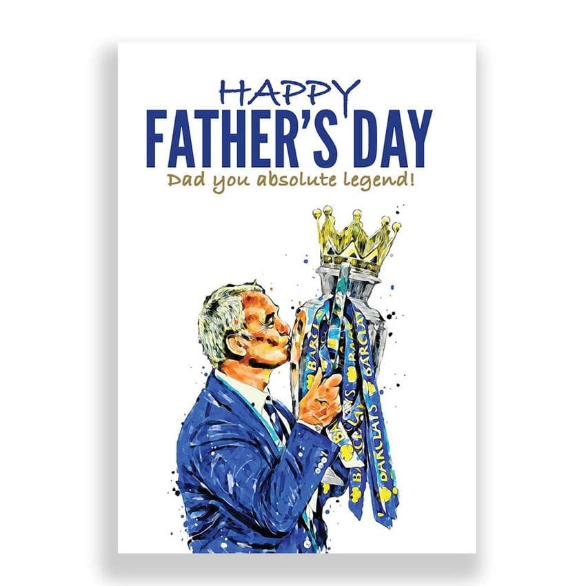 Leicester City Father's Day Card | Claudio Ranieri