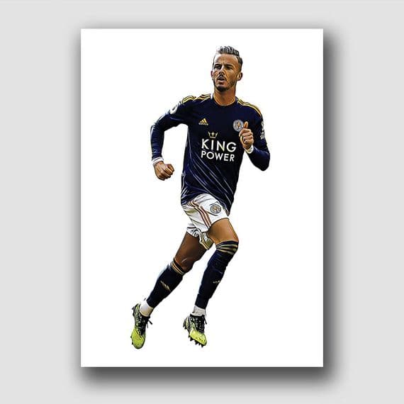 LEICESTER CITY - JAMES MADDISON