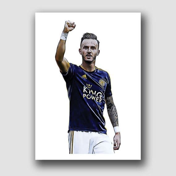 LEICESTER CITY - JAMES MADDISON (2)