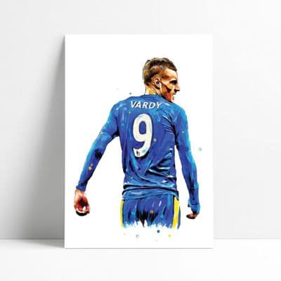 Leicester CIty | Jamie Vardy Art Print