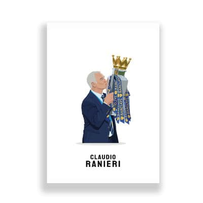 Leicester City Print | Claudio Ranieri