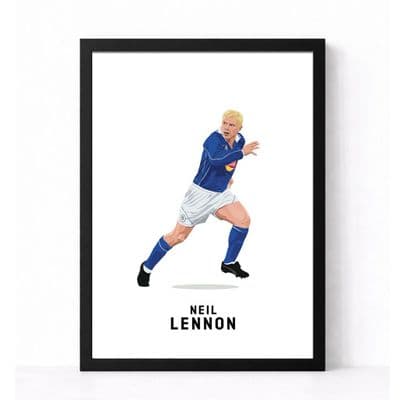 Leicester City Print | Neil Lennon