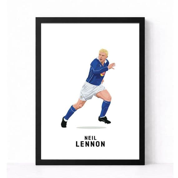 Leicester City Print | Neil Lennon