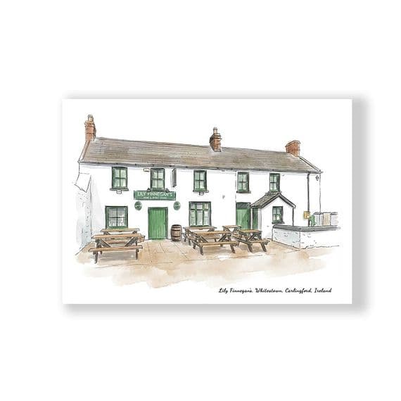 Lilly Finnegan's Whitestown | Carlingford | Ireland | Pub Art