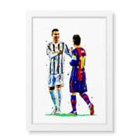 Lionel Messi | Cristiano Ronaldo Art Print