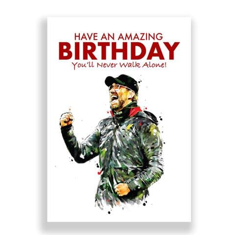 Liverpool Birthday Card | Jurgen Klopp (3)