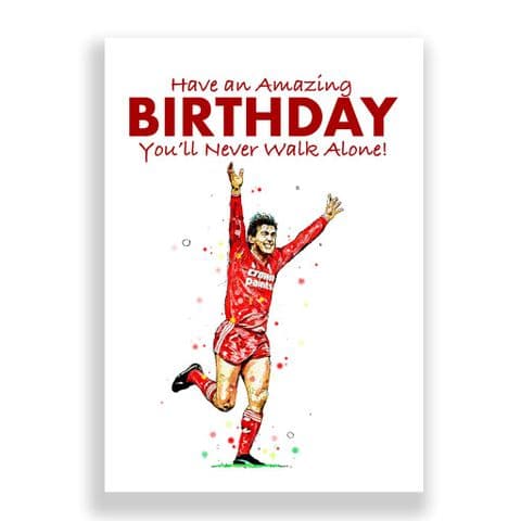 Liverpool Birthday Card | Kenny Dalglish