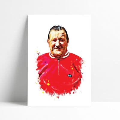 Liverpool | Bob Paisley Art Print