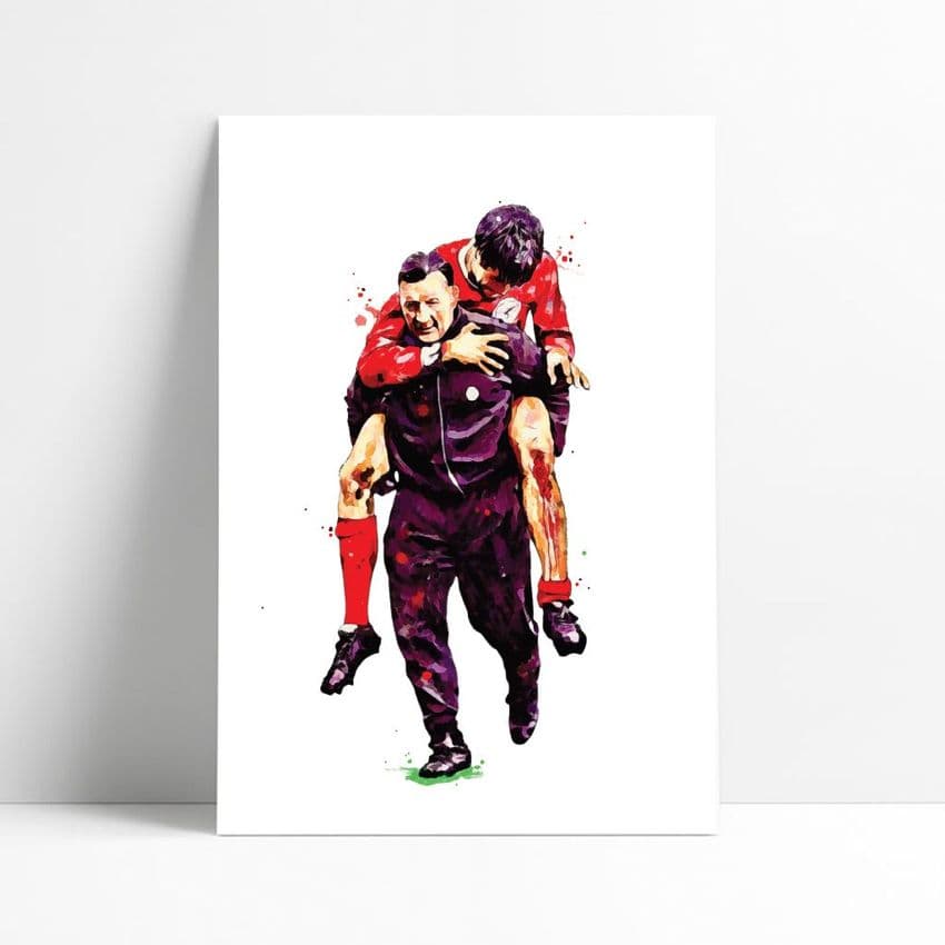 Liverpool | Bob Paisley | Emlyn Hughes Art Print