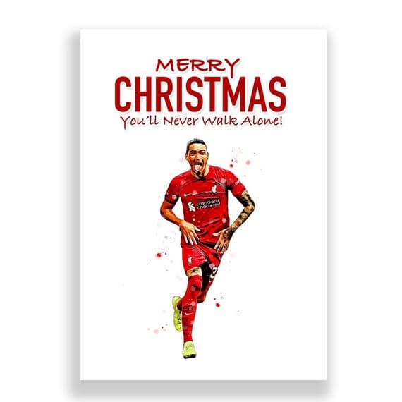 Liverpool Christmas Card | Darwin Nunez