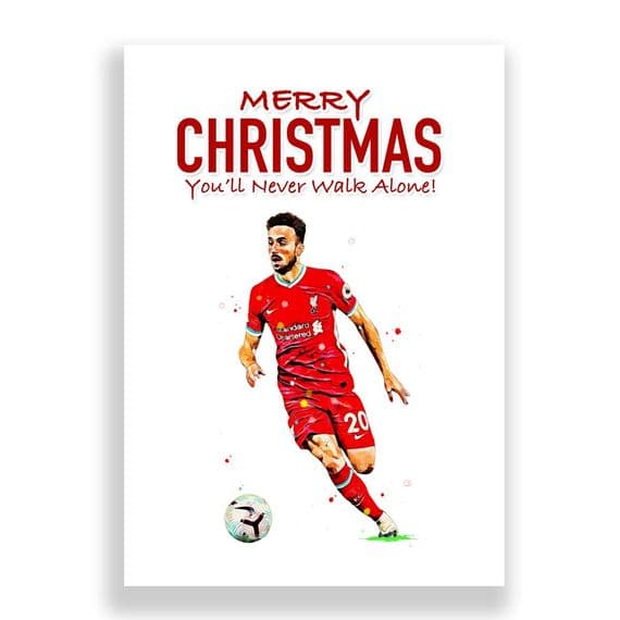 Liverpool Christmas Card | Diego Jota