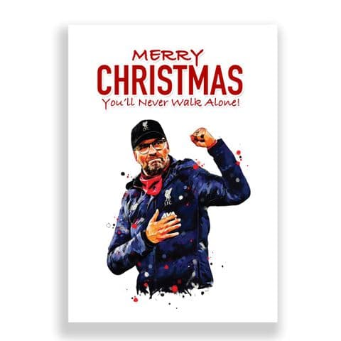 Liverpool Christmas Card | Jurgen Klopp.