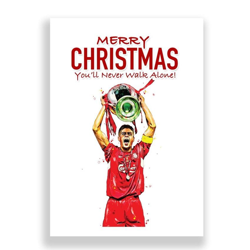 Liverpool Christmas Card | Steven Gerrard.