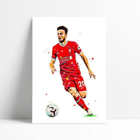 Liverpool | Diogo Jota Art Print