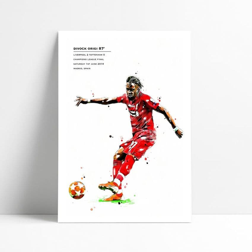 Liverpool | Divock Origi Art Print